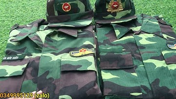 Bộ rằn ri dã chiến K07 Số 7 (chiến sĩ và sĩ quan ) dành cho các bác to cao