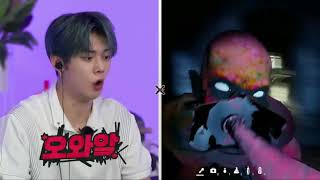 YEONJUN GETTING SCARED MEMBERS REACTION