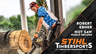 Hot Saw World Record Stihl Timbersports