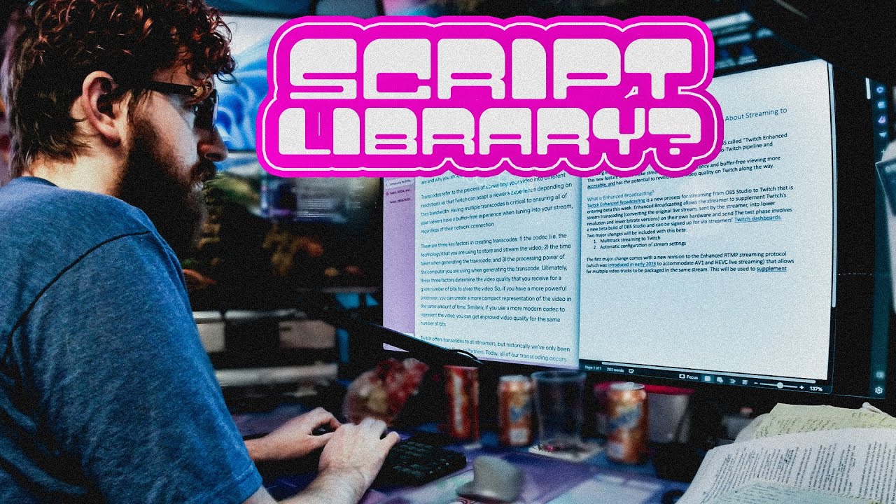 Should YouTube writers publish their scripts?