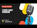 Strive Daily Dividend pressure builds while Strive Daily Dividend faces the next market test