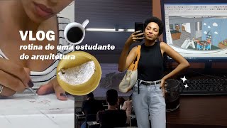 weekly vlog | faculdade de arquitetura, estágio, rotina, aulas, corrida no parque & muito café