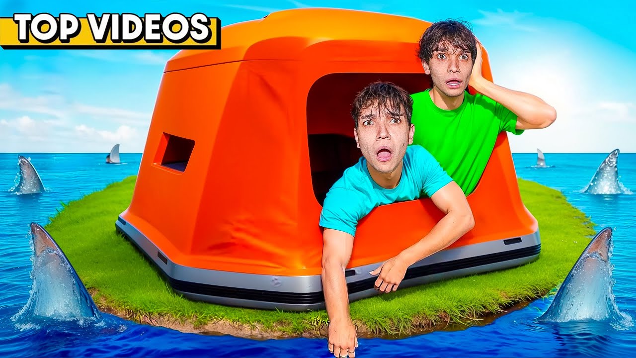 WE TRIED THE MOST DANGEROUS DARES! | Lucas and Marcus