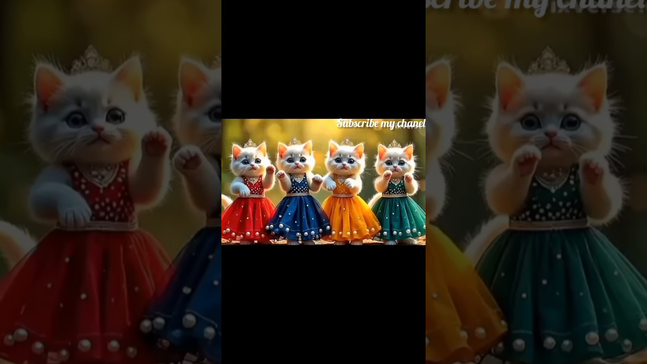 Cutest Cat Dancing Ever 😻 | Viral Cat Dance Short Video 2025