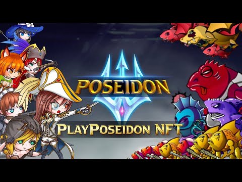 Play Poseidon GRATUITO Acabou de Lançar! Abrindo 20 Ovos & 3 Heróis! Quanto Ganhei? Jogo NFT P2E