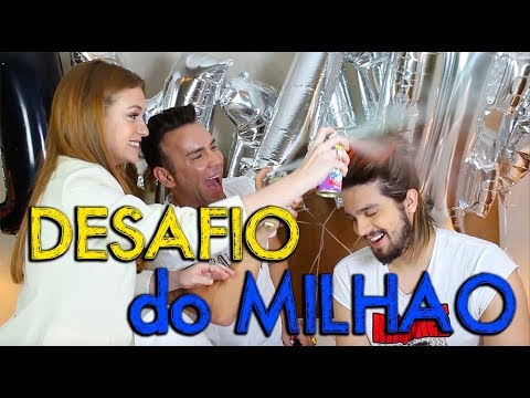 Marina Ruy Barbosa e Luan Santana no Smoothie Challenge | DESAFIO DO MILHÃO | #HotelMazzafera