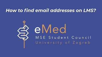 How to find email addresses on LMS?