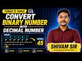 Convert Binary number to decimal number | Shivam Sir @r.selectricaladviser5113  #education 
