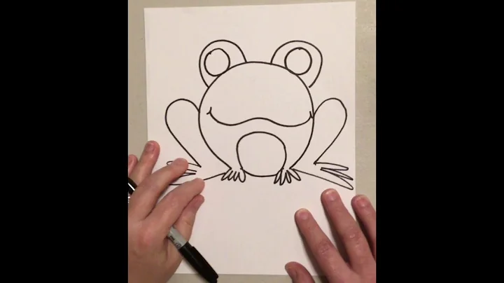 Drawing with Mrs Kovach (frog)