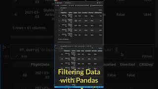 Filtering Data in Pandas with Query screenshot 2