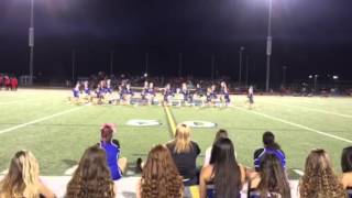 DHS Cheer Varsity halftime 10.3.2014
