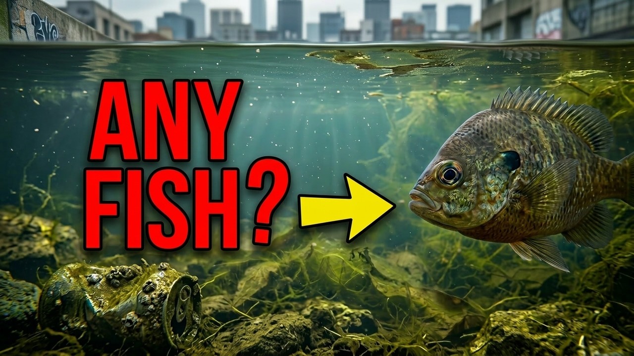 City Ponds Look Disgusting But DO Fish Live in Them?