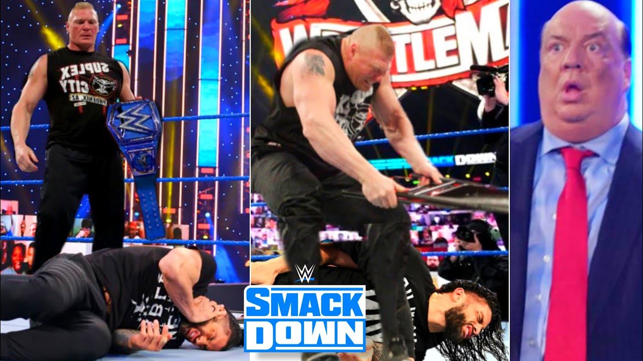 Brock Lesnar Returns And Attacks Roman Reigns On Smackdown ? Paul ...