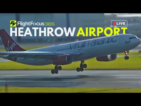 Heathrow Airport Live Monday 2nd Feb 2026 
