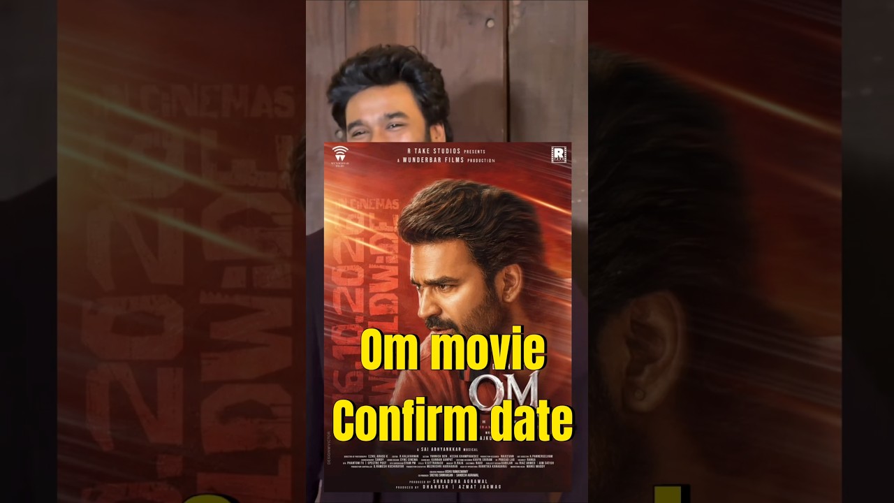 Dhanush himself confirmed the release date of his movie Om #dhanush #shorts #short