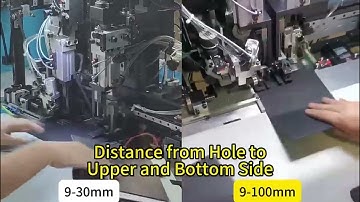 HX18B Pro Semi Auto Notebook Elastic Band Fixing Machine