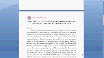 Provably Secure Key Aggregate Cryptosystems with Broadcast Aggregate Keys for Online Data Sharing on