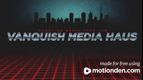 Intro Video 2020 Retrowave