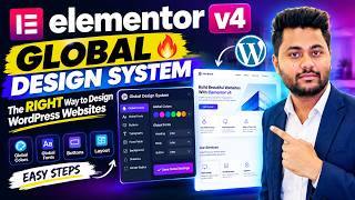 Master ELEMENTOR v4 GLOBAL STYLES🔥Create Consistent WordPress Websites