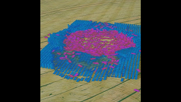 NPR Dominos Falling with RenderMan Stylized Looks and MASH