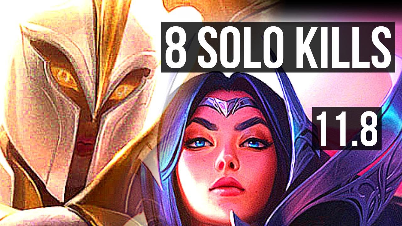 KAYLE vs IRELIA (TOP) | 8 solo kills | TR Diamond | v11.8