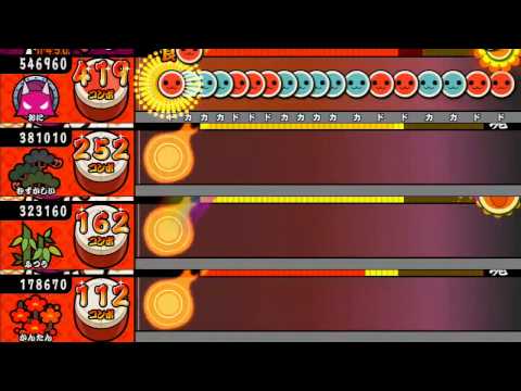 太鼓の達人 モモイロver Wings of Tomorrow (Tatsujin Mix)【全難易度同時再生】