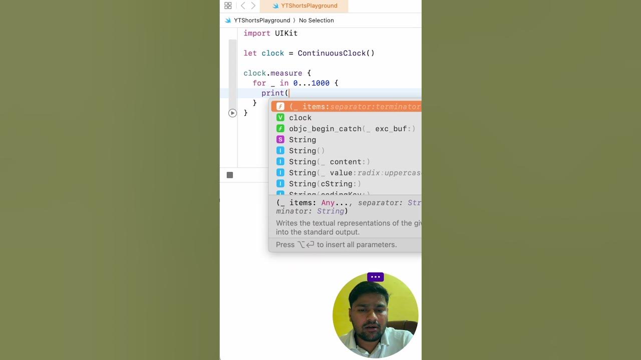 Continuous clock in swift swiftui calculate time youtube