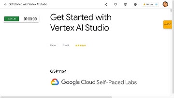 Get Started with Vertex AI Studio GSP1154