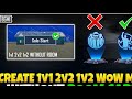 HOW TO MAKE 1v1 and 2v2 no room card #pubgmobile 