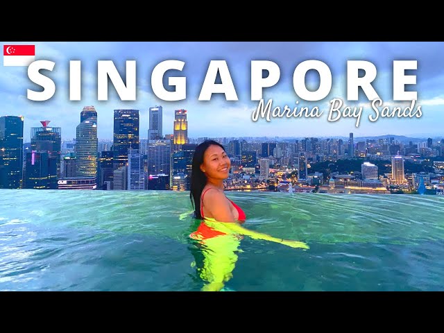 I Toured Singapore's Marina Bay Sands Resort With Rooftop Pool; Tour