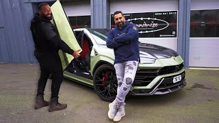 Yianni Wraps his Urus BUT Daniel wants Scissor Doors