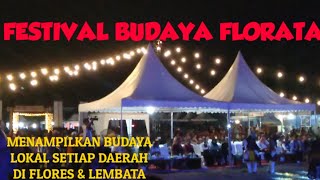 Festival Budaya Florata dengan Tarian Putar Kopi 'Tiba meka'