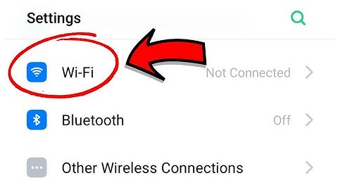 OPPO A1K WiFi Not Working/Connecting  Problem Solution