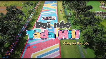 Đại Náo Đường Trượt Tada Hill Bảo Lộc, Trượt Phao Khô, Trượt Cỏ,.. Cùng Ca Trin | Vy Bảo Lộc 