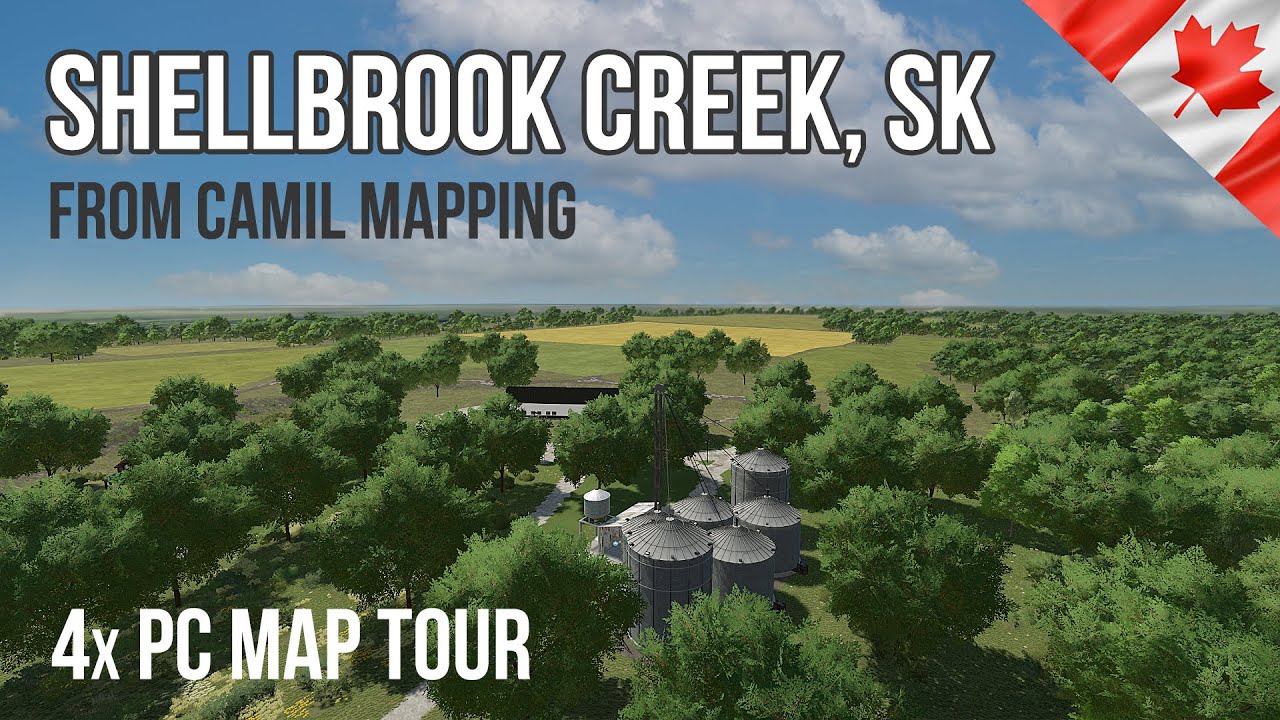 goal crater fox Shellbrook Creek is Seriously Big! - Canadian 4x Map - Farming Simulator 22  - YouTube