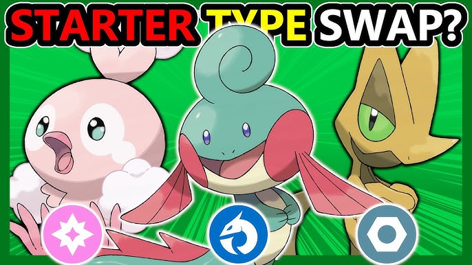 Pokemon: What if the starting Pokemon swapped types? • AIPT