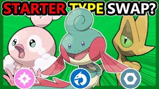 Giving Starter Pokemon NEW Types!