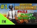 Funny Montage | PlayerUnknown&#39;s Battlegrounds Fails, Glitches And Funny Moments! #1