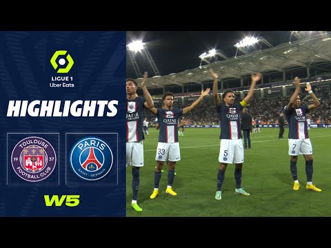 TOULOUSE FC - PARIS SAINT-GERMAIN (0 - 3) - Highlights - (TFC - PSG) / 2022-2023