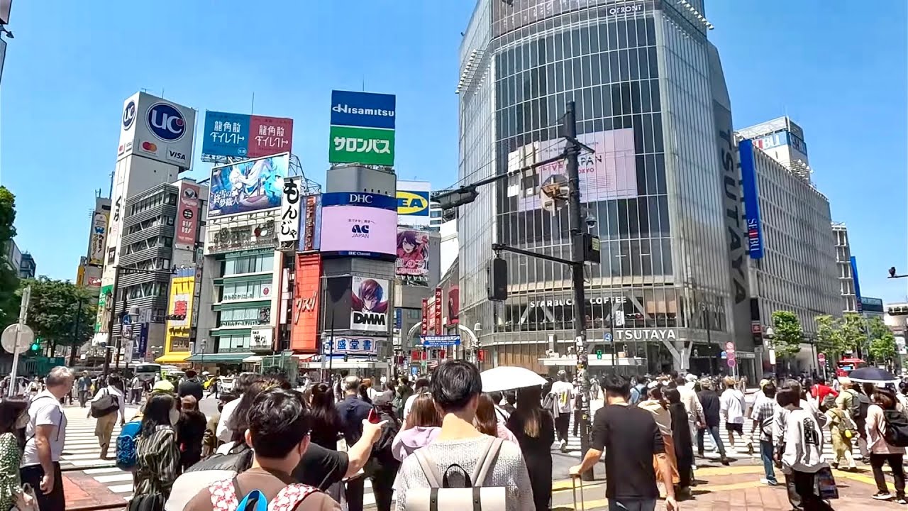 Tokyo, Giappone | Passeggiata in Città 4K | 29 mag 2023