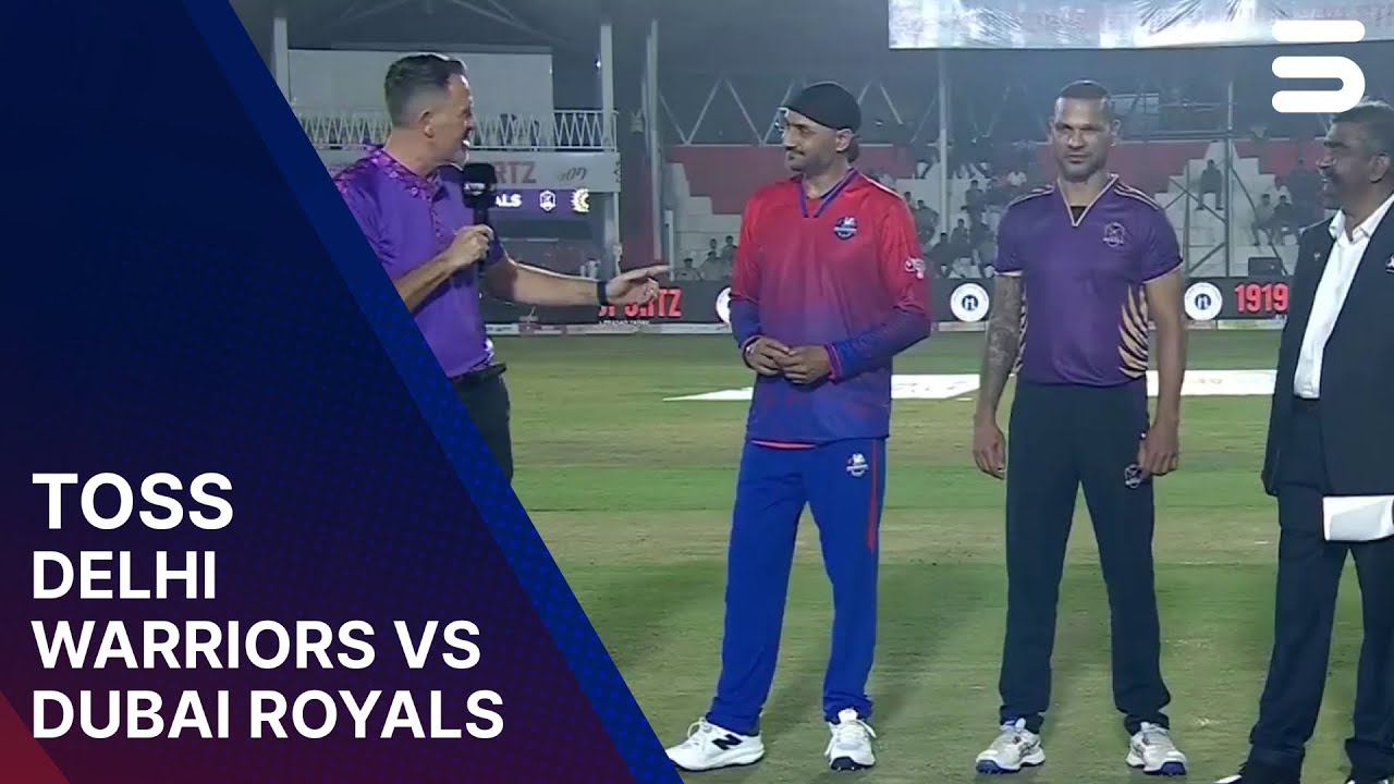 Toss | Delhi Warriors vs Dubai Royals  | Match 1 | World Legends T20 Pro League | ZL1K