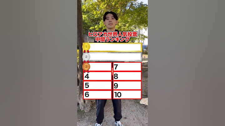｢ヒロアカ｣世界人気投票中間ランキング！#ヒロアカ #キャラクター #アニメ #人気 #ランキング #クイズ #チャレンジ #shorts