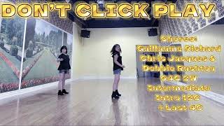 Dont Click Play Line Dance Intermediate Guillaume Richard, Chris Jacques & Debbie Rushton
