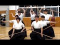 Rhythm Naginata なぎなた女子によるリズムなぎなた♪