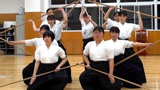 Rhythm Naginata なぎなた女子によるリズムなぎなた♪