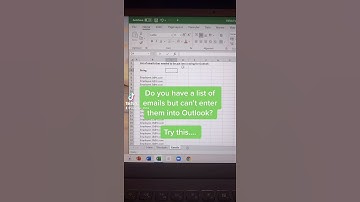 Creating a list of emails for Outlook
