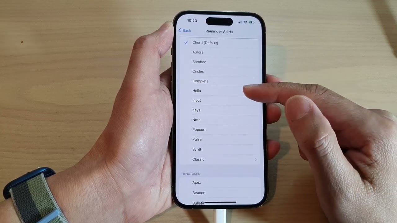 iPhone 14's/14 Pro Max: How to Change The Reminder Alerts Sound - YouTube