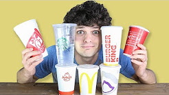 Which Fast Food Water Is the WORST?