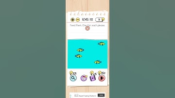 Brain Test Level 112 | Feed them . One for each please