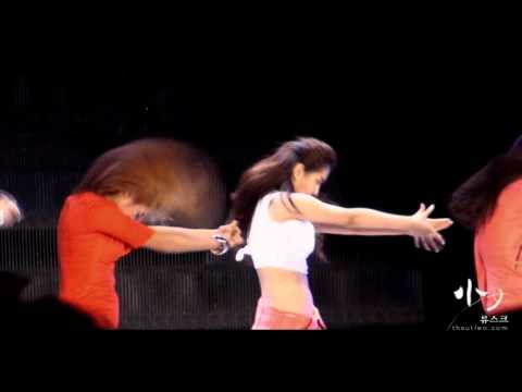 [Fancam] 100821 Yuri SNSD - Dance Break@SM TOWN 2010 Seoul